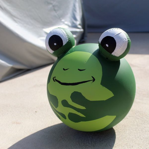 Frog Bowling Ball Lawn Ornament