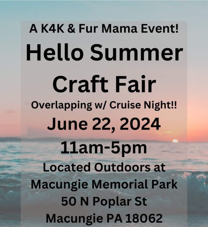 Hello Summer Craft Fair Poster